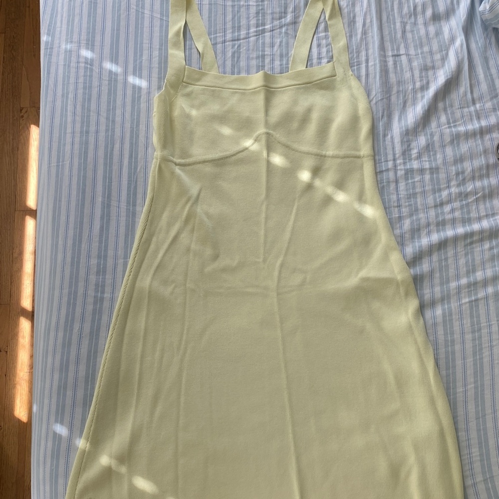 Zara Light Yellow Knit Top